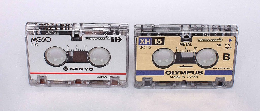 digitalisera microcassette från diktafon